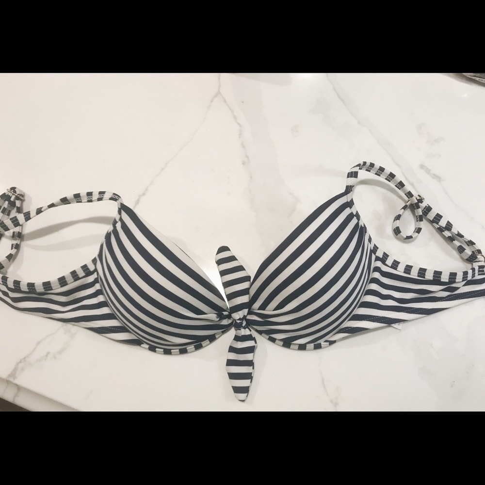 Striped Bikini Top